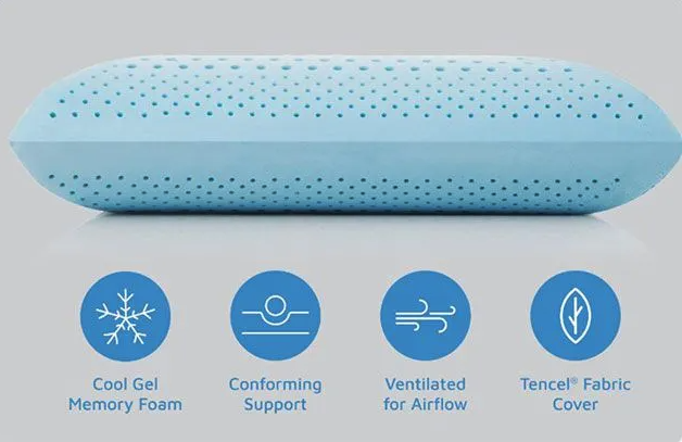 memory foam pillow for back sleepers