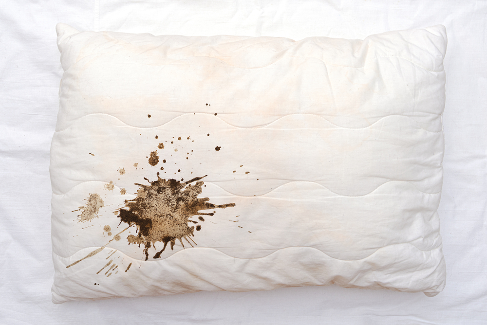 Clean feather clearance pillows