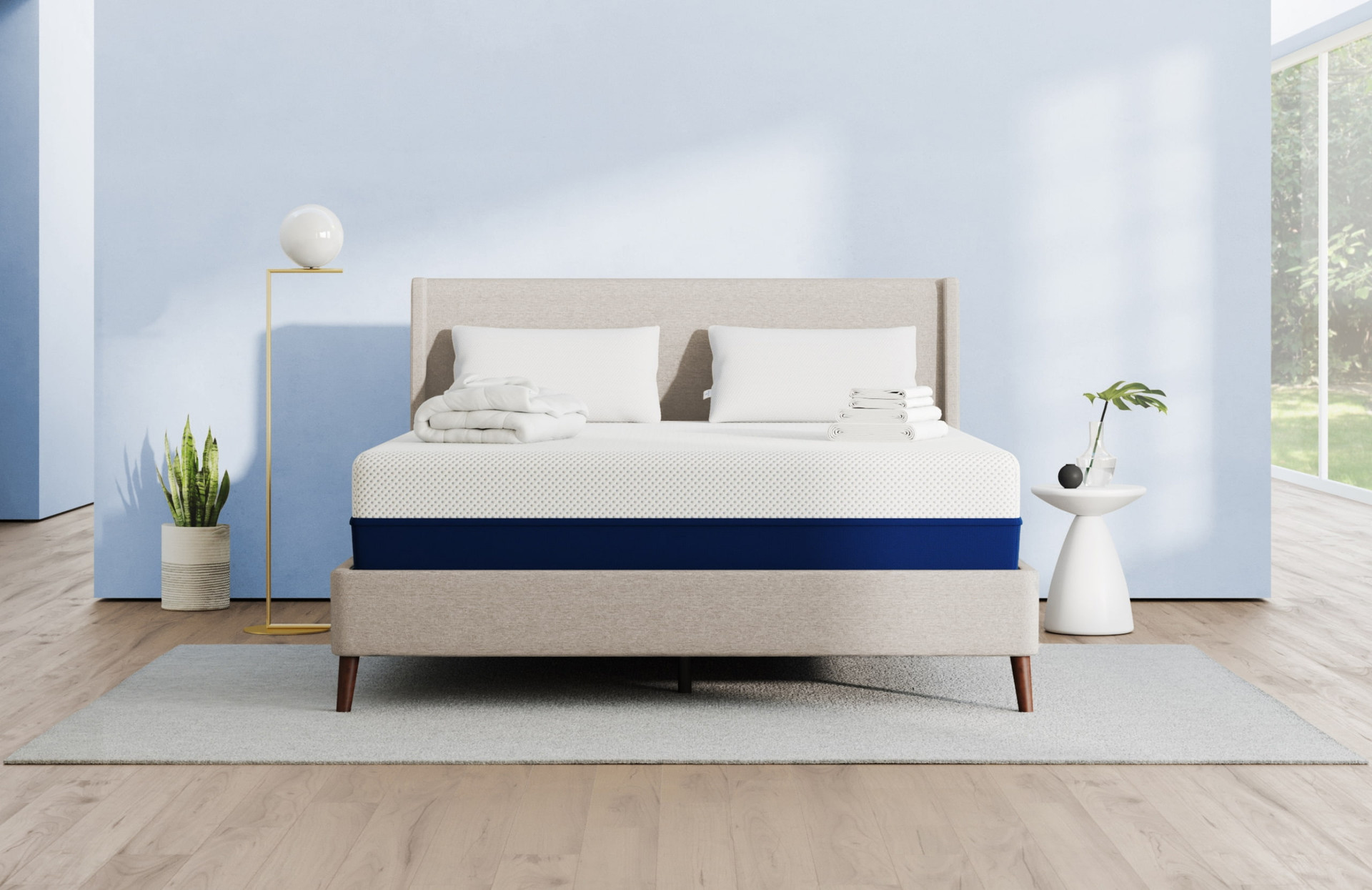 Amerisleep Upholstered Bed Frame-small