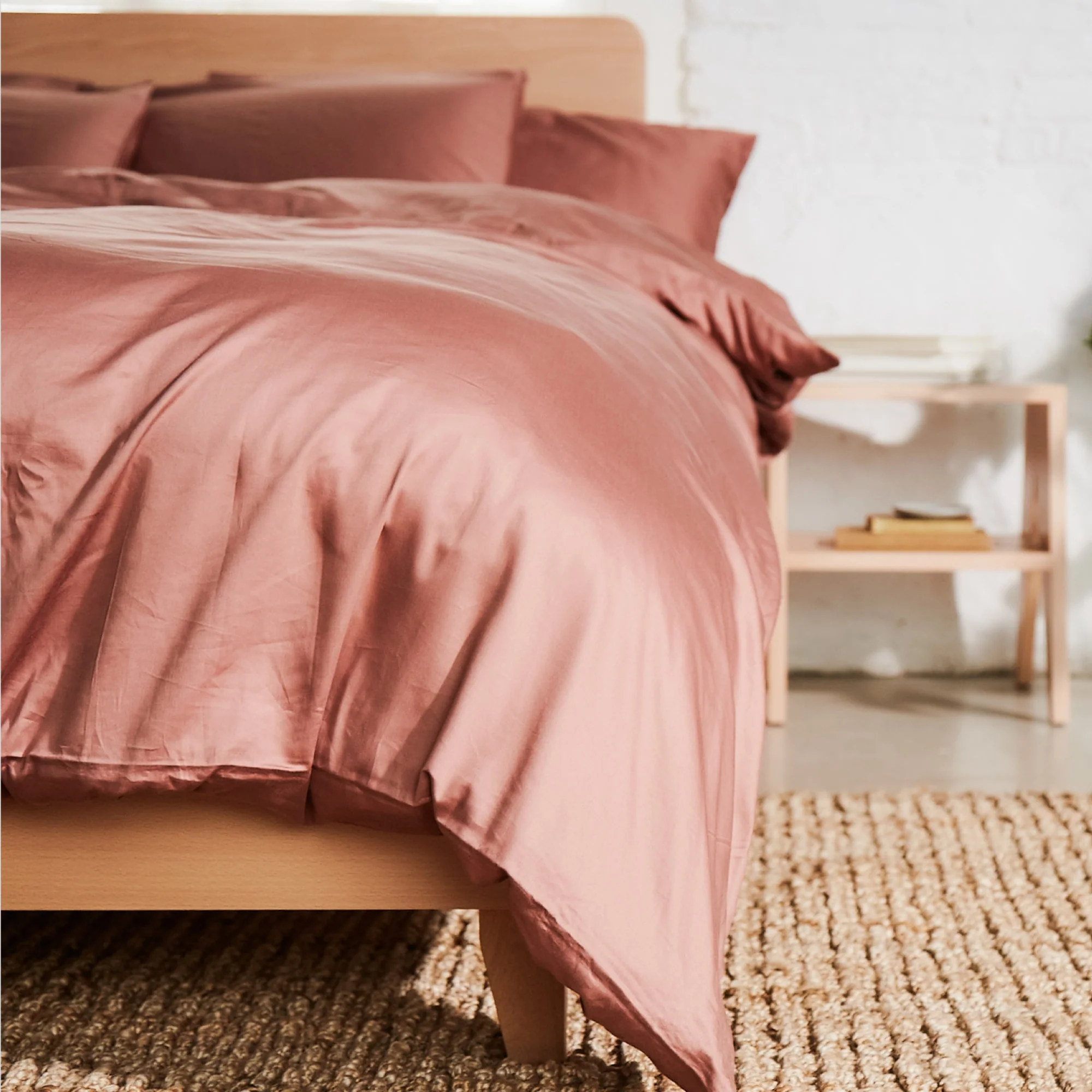 Sateen Organic Cotton Duvet Cover